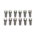 Small Block Chevy Allen Head Header Bolt Kit, Stainless Steel