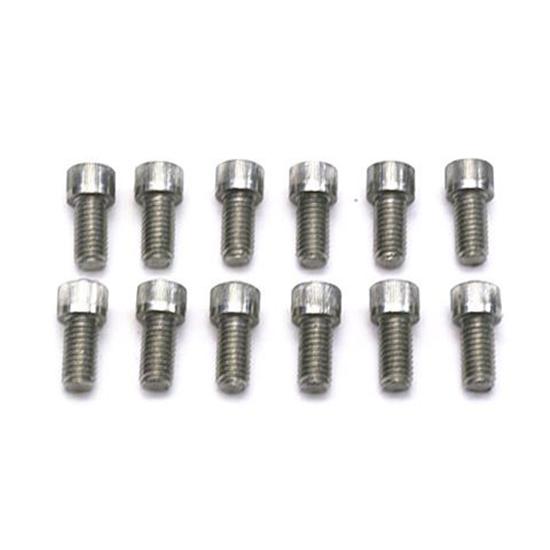 Small Block Chevy Allen Head Header Bolt Kit, Stainless Steel