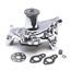 King Chrome Small Block Chevy 1969-86 Long Water Pump King Chrome Small Block Chevy 1969-86 Long Water Pump