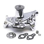 King Chrome Small Block Chevy 1969-86 Long Water Pump