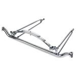 Spring-Over 6 Inch Drop Front End for Chevy Spindles, Chrome
