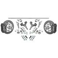Chevy Wilwood Front Brake & Steering Kits, 48 Inch Axle