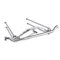 Chevy Spindles - 4-Bar Spring-Behind Front End, Stainless