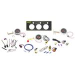 Stewart Warner 3 Gauge Oil Pressure, Fuel Pressure & Water Temp. Panel