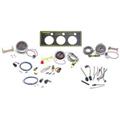 Auto Meter Sport Comp 3-Gauge Panel w/ Oil Press, Oil Temp, Water Temp