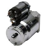 King Chrome 1955-86 Chevy Starter, 1.4 kW, 168-Tooth