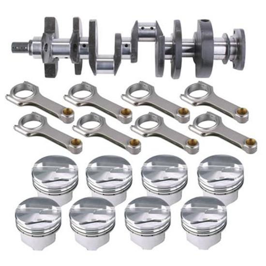 Premium Small Block Chevy Rotating Assembly, 400 Flat Top, 6 Inch Rods
