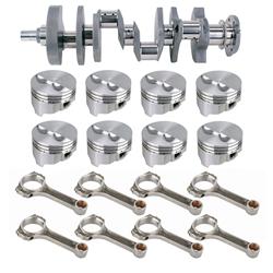 Forged Street Small Block Chevy 377 Rotating Assembly, 5.7 Inch Rods