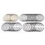 Speedway Plasma Moly Piston Rings, 4.00 Bore, Style A Speedway Plasma Moly Piston Rings, 4.00 Bore, Style A