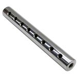 Round Polished Aluminum Fuel Block, 8-Hole