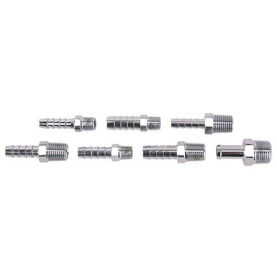 Straight Chrome Fittings