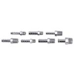 Straight Chrome Fittings