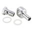 Single Banjo Style Fuel Fitting, 5/16 Inch Hose Single Banjo Style Fuel Fitting, 5/16 Inch Hose