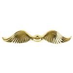 Big Feather Radiator Wing, Brass