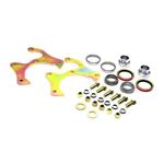 Basic Disc Brake Kit, 1969-77 GM Caliper, Stock Ford Spindle, 5on4-3/4
