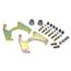 Basic Disc Brake Kit, 1937-48 Ford Spindle to F-150 Rotors, 5 on 5-1/2 Basic Disc Brake Kit, 1937-48 Ford Spindle to F-150 Rotors, 5 on 5-1/2