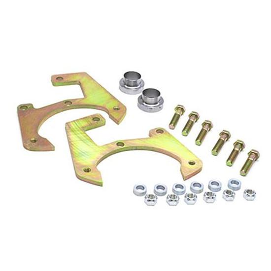 Basic Disc Brake Kit, 1948-56 Ford Half-Ton, 5 on 5-1/2 Inch