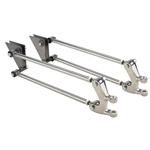 1928-31 Ford Model A Front Four-Bar Kit, Stainless Steel