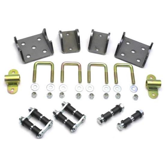 Semi-Elliptical Straight Axle Mounting Hardware