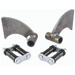 Transverse Rear Leaf Spring Axle Mounting Brackets, Model T/Model A