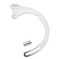 Small Block Chevy Lower Alternator Bracket, Chrome