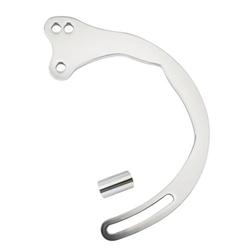 Small Block Chevy Lower Alternator Bracket, Chrome