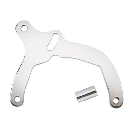 Big Block Chevy Lower Alternator Bracket, Chrome Big Block Chevy Lower Alternator Bracket, Chrome