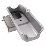 Speedway Small Block Chevy Claimer Oil Pan, LH Dipstick
