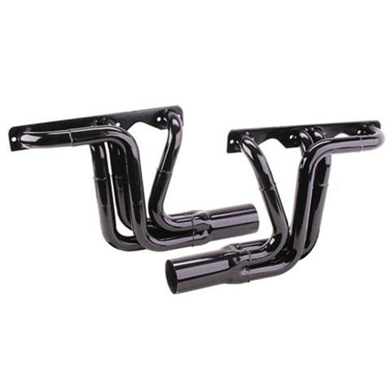 Schoenfeld High Velocity Chassis Headers, 1-5/8 - 1-3/4, 3-1/2 Collector
