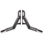 Schoenfeld Stock Clip Small Block Chevy Headers - Standard Port