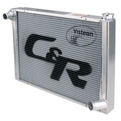 C&R Radiators 802-26190 Chevy Aluminum Radiator, 19 x 26 Inch