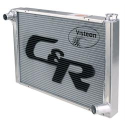 C&R Radiators X8000220075 Chevy Aluminum Radiator, 19 x 22 Inch