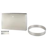 Aluminum Fan Shroud, 28 W x 18.5 H