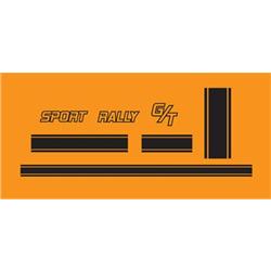 1960s Muscle Car Stripes and Graphic Set