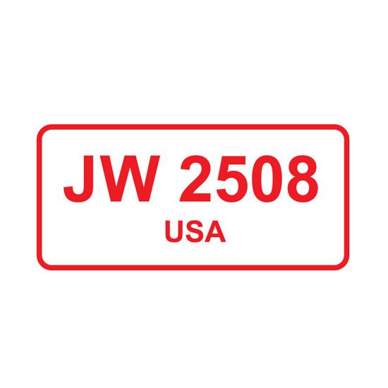 AMF 508-519 License Plate Pedal Car Graphic AMF 508-519 License Plate Pedal Car Graphic