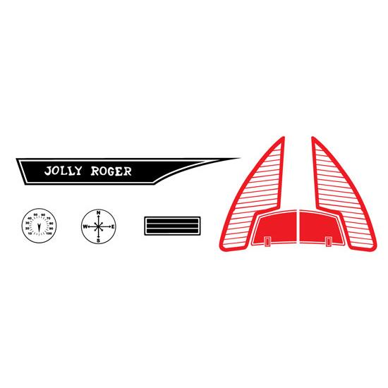 Murray Boat Jolly Roger Flagship 1966-68 Graphic Murray Boat Jolly Roger Flagship 1966-68 Graphic