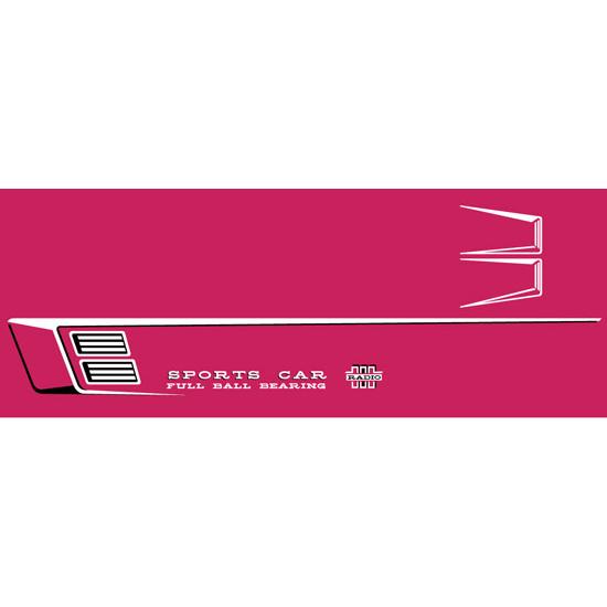 Murray Flat Face Radio Sports Car 1967-71 Graphic