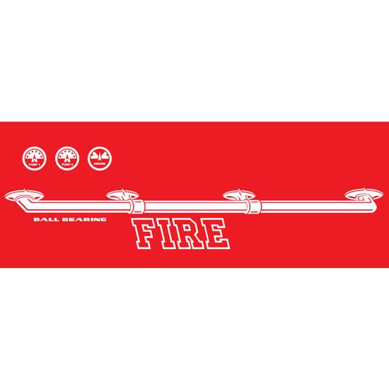Murray Flat Face Super Deluxe Fire Truck 1959-62 Graphic