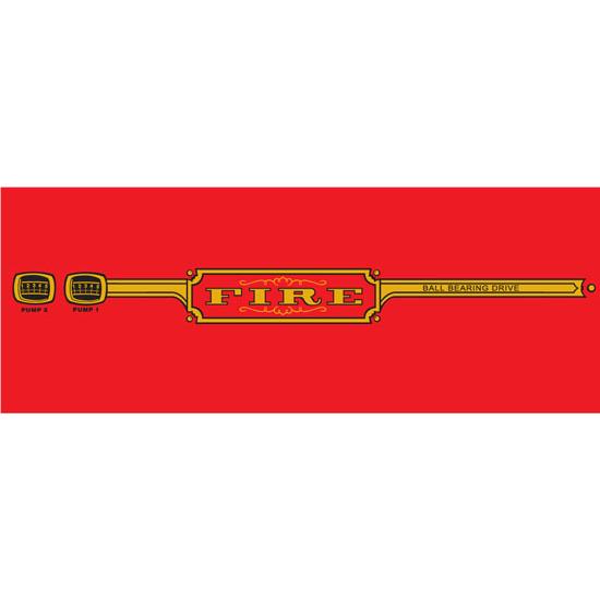 Murray Flat Face Deluxe Fire Truck Graphic