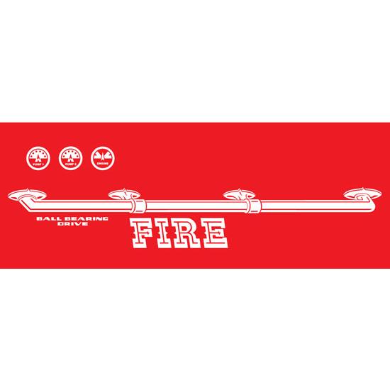 Murray Flat Face Super Deluxe Fire Truck 1963-64 Graphic
