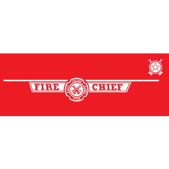 Murray Tooth Grille 1968-69 Fire Chief Pedal Car Graphic