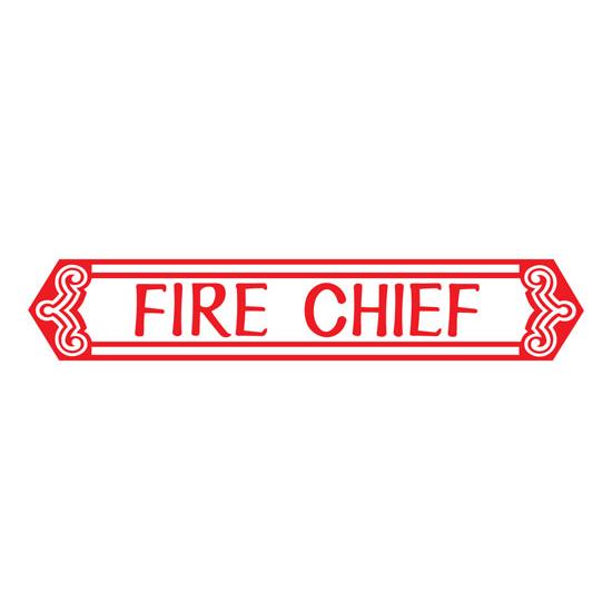 Murray Tooth Grille 1968-69 Fire Chief Pedal Car Graphic