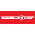 Murray Tooth Grille Western Flyer Fire Chief Graphic, White Stripe