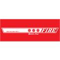 Murray Tooth Grille Western Flyer Fire Truck Pedal Car Graphic