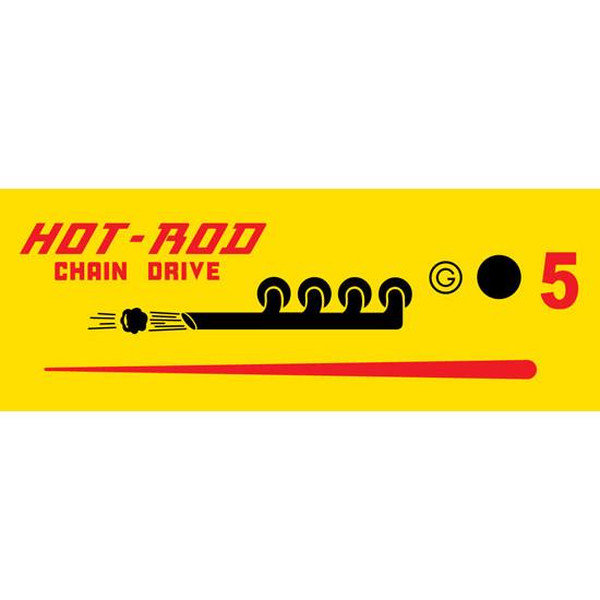 Garton Hot Rod 1960-61 Pedal Car Graphic Garton Hot Rod 1960-61 Pedal Car Graphic