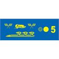 Garton Hot Rod 1963 Pedal Car Graphic