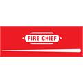 Garton Fire Chief 1950-52 Pedal Car Graphic