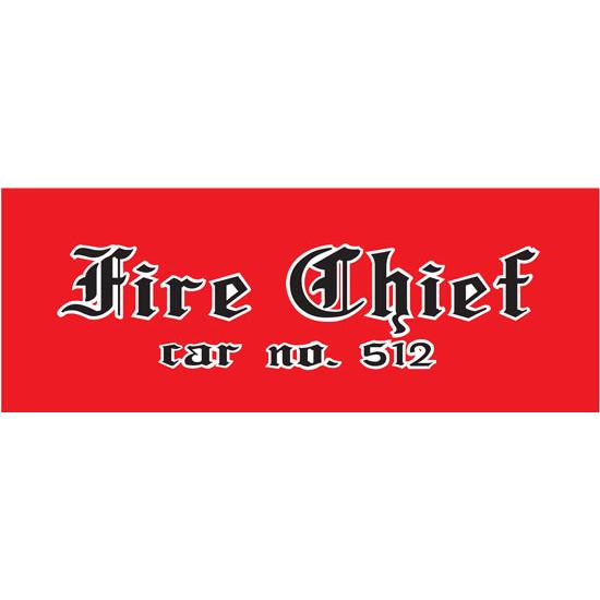 AMF Fire Chief 512 1970-72 Pedal Car Graphic AMF Fire Chief 512 1970-72 Pedal Car Graphic