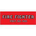 AMF 508-519 Fire Fighter 508 1967 Pedal Car Graphic