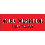 AMF 508-519 Fire Fighter 508 1967 Pedal Car Graphic
